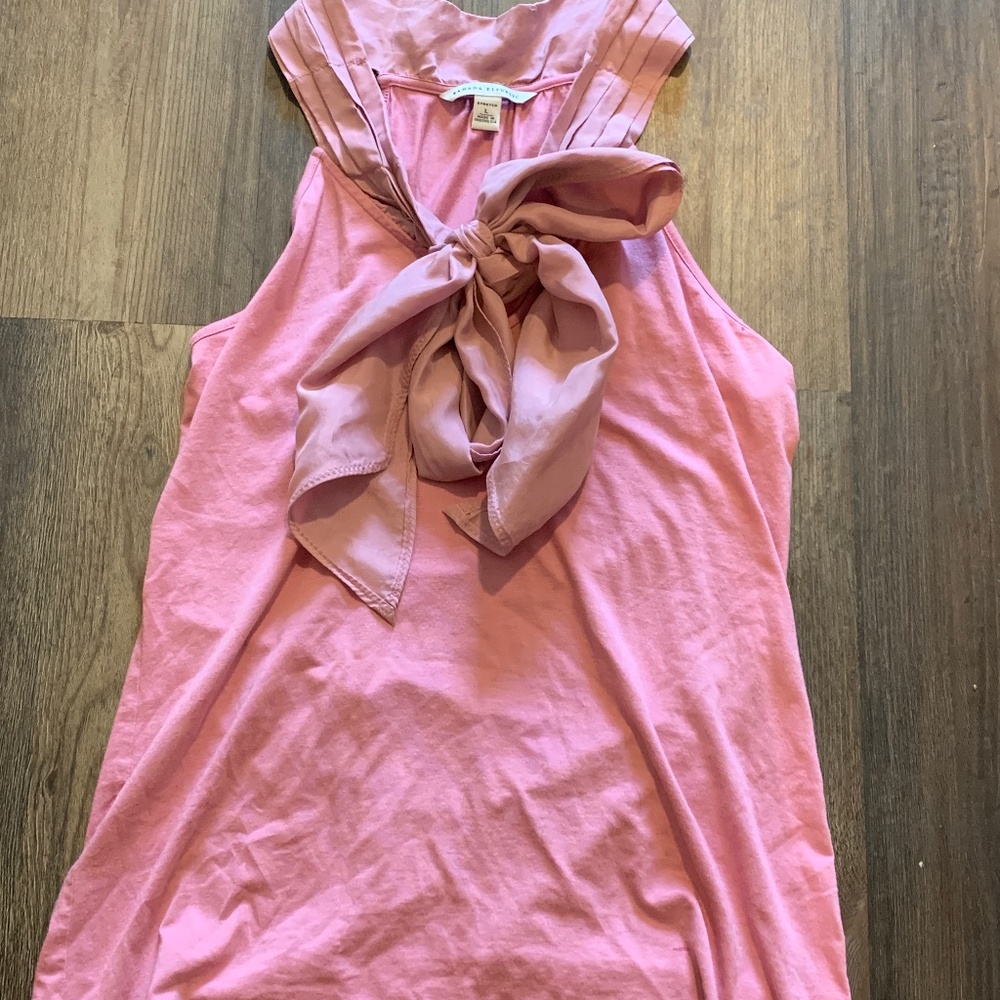 Banana Republic stretch tie beck tank. Wornbonce